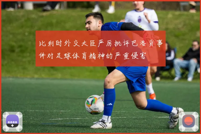 比利时外交大臣严厉批评巴洛贡事件对足球体育精神的严重侵害